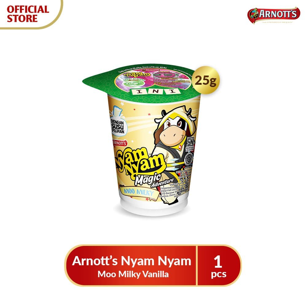 

PROMO ARNOTT'S NYAM-NYAM MOO MILKY VANILLA TERMURAH