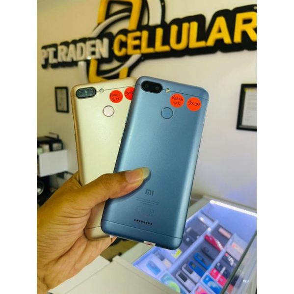 XIAOMI REDMI 6 32GB TERLARIS TERMURAH CUCI GUDANG PT RADEN CELLULAR