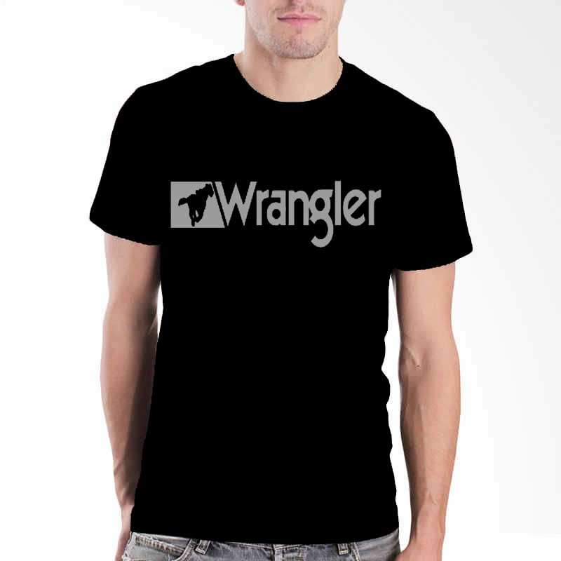  WRANGLER  Kaos  distro eceran PRIA WANITA  semi katun cotton 