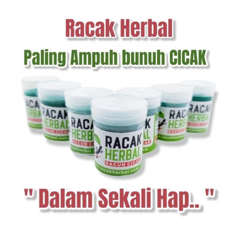 RACAK Racun Cicak Herbal Original Membasmi Cicak