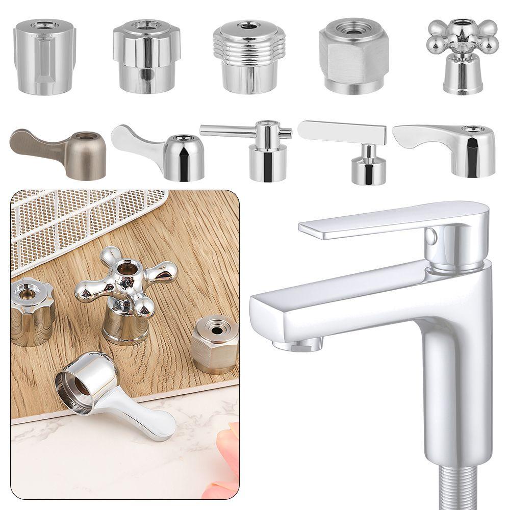 Preva 1Pcs Pegangan Kran Gagang Kran Aksesoris Kamar Mandi Core Handwheel Faucet Switch Handle Cerat Kecil