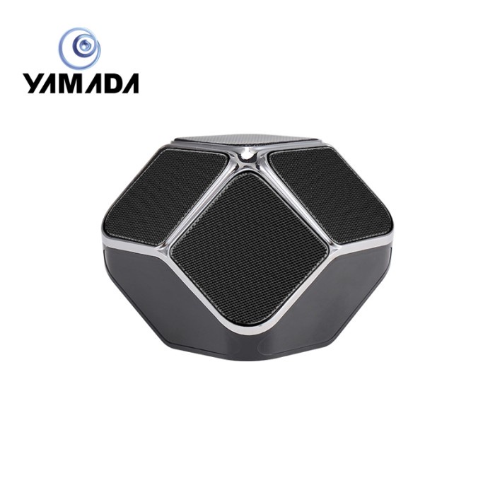 Yamada YMD-101 Bluetooth Speaker Mini Speaker X Bass with TWS-Hitam(U1H1) Bluetooth Speaker Mini led