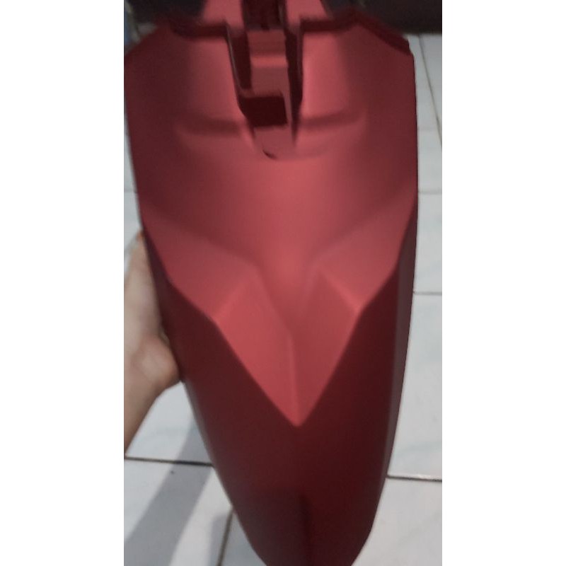 Spakbor depan mio m3 merah doff/selebor mio m3 /  front fender mio m3 doff dof