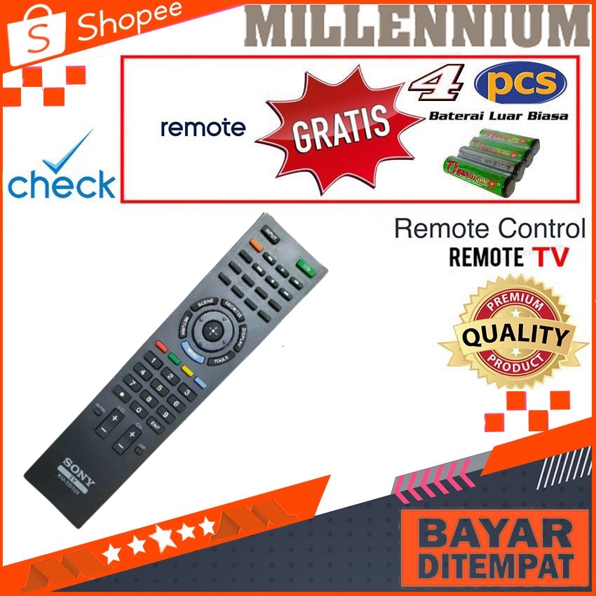 Remot/Remote TV LCD LED Sony Bravia Smart TV RM-GD027 SONY