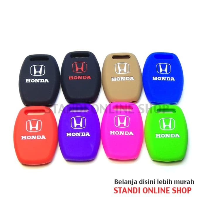 Silicone Remote Cover Kunci Honda Mobilio Brio CRV Jazz Freed Accord Civic Stream City