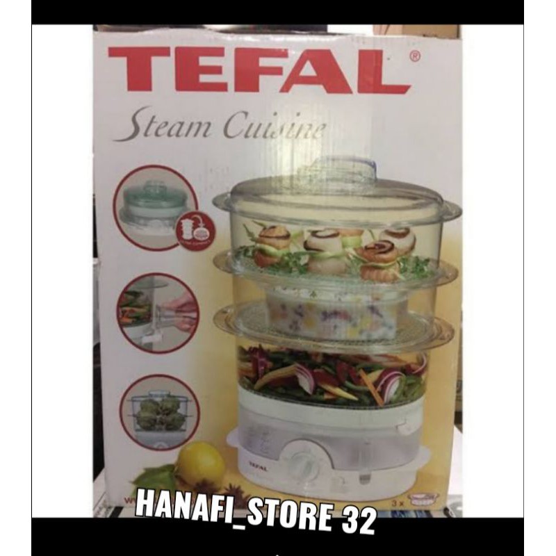 TEFAL FOOD STEAMER VC-1002