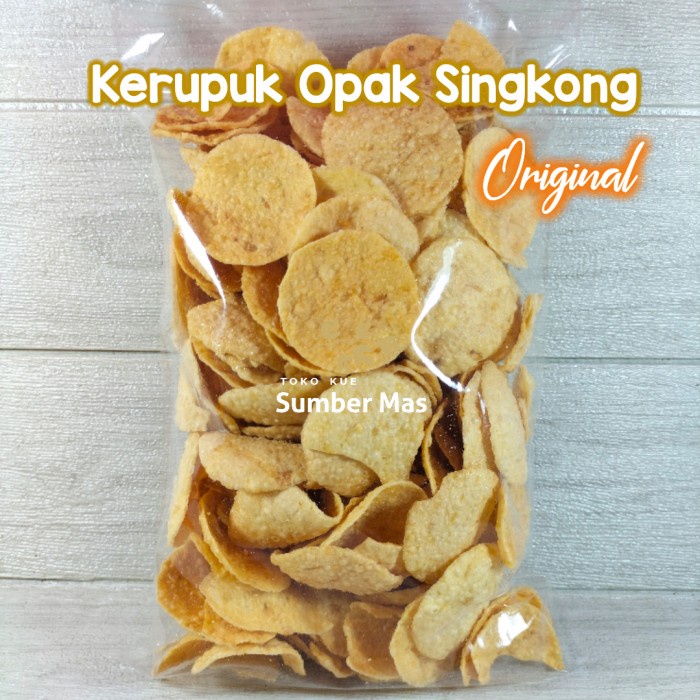 

Q0121Sa Keripik Opak Singkong / Opak Gurih Asin / Kiloan 1 Kg D5qs44