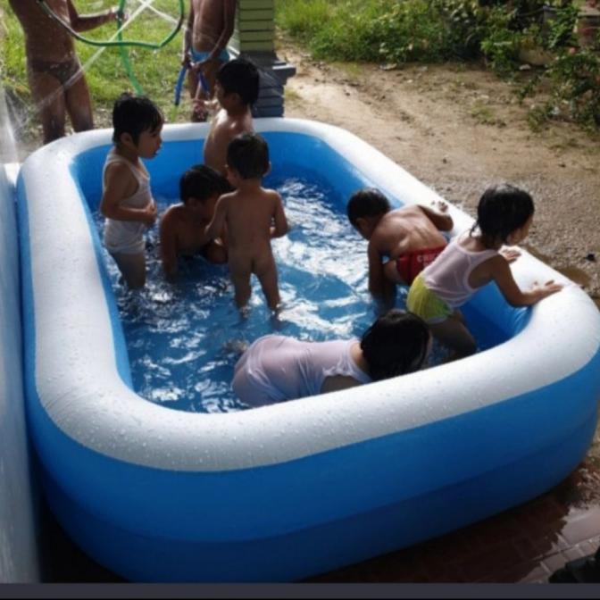 Kolam Renang Besar Panjang 2Meter Anak Famiky Renang Sama Pompa Terlaris....