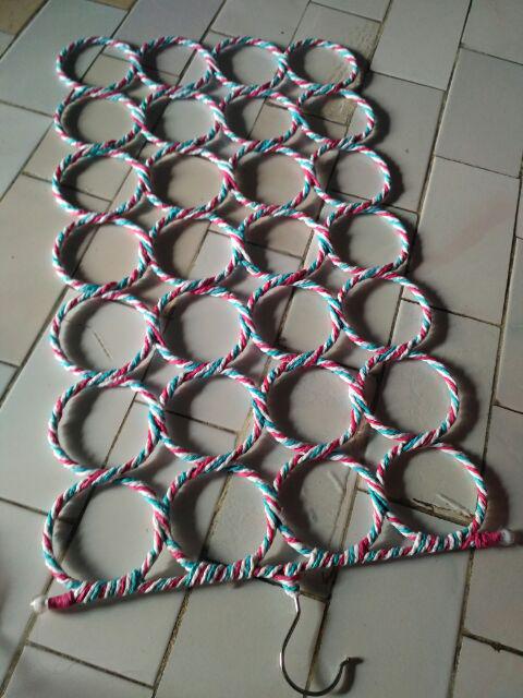 Hanger Jilbab Ring Bulat 28 Lubang Z0054a