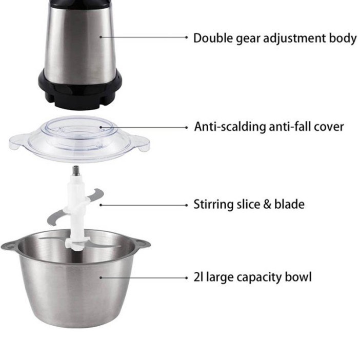 PREMIUM JUMBO CHOPPER BLENDER ELEKTRIK