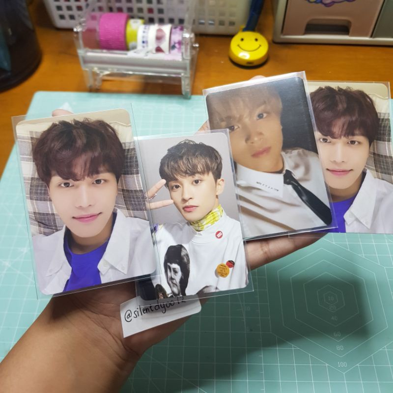 NCT 127 Sticker pc Jewel Sticky ver Taeil Mark Haechan photocard