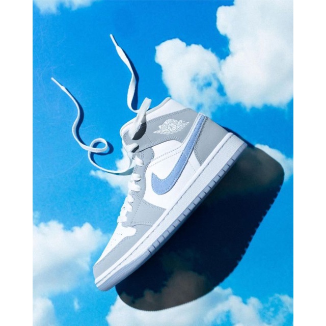 AIR JORDAN 1 MID Wolf Grey