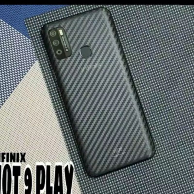 Skin Garskin Carbon Realme 7 Sticker Karbon Anti Gores Belakang Realmi 7i Back Cover Premium