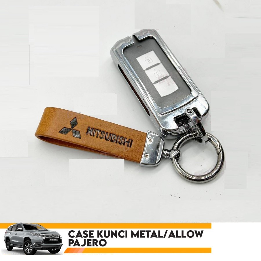 Casing Kunci Metal Mitsubishi Pajero Sport 2016- 2022