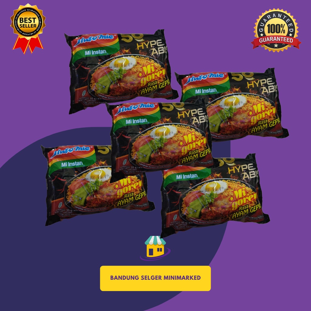 

INDOMIE HYPE ABIS MIE GORENG AYAM GEPREK PER 5PCS