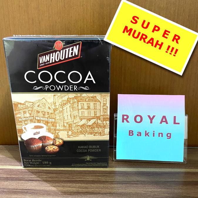 

van houten cocoa powder 180gr TERBARU Kode 338