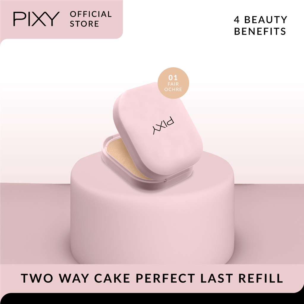 PIXY UVW TWC Perfect Last Refill - 01 Fair Ochre (4 Beauty Benefit)