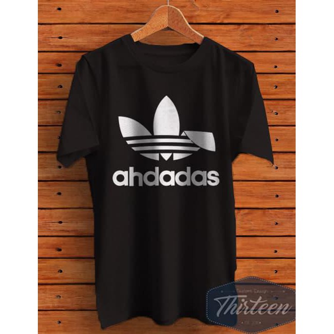 Super Sale KAOS T-SHIRT PLESETAN SUNDA ADIDAS AHDADAS Murah Banget