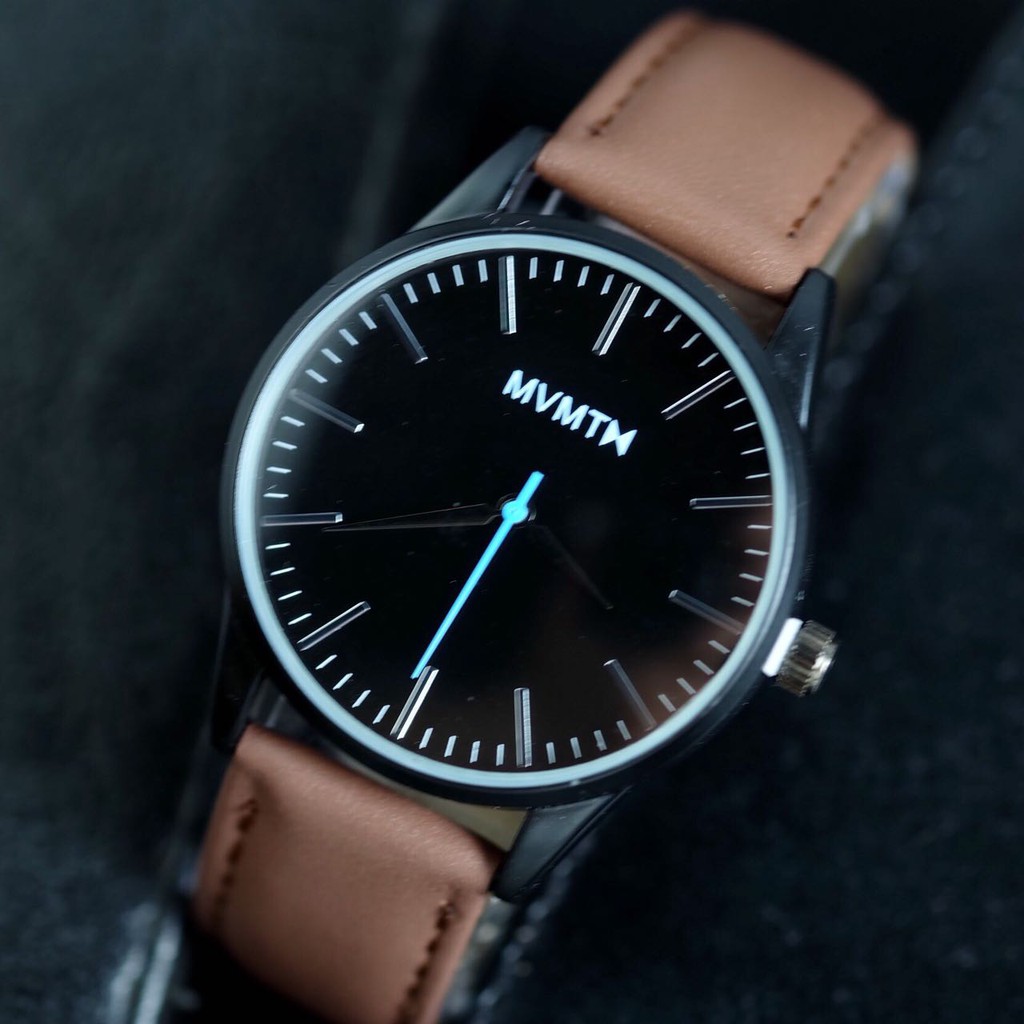 JAM TANGAN MVMT TALI KULIT UNTUK PRIA WANITA Jam Tangan Murah Trendy