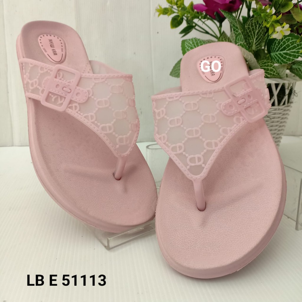 BB NEW ERA LB.E 51113 Sandal Japit Perempuan Sendal Karet Wanita Casual