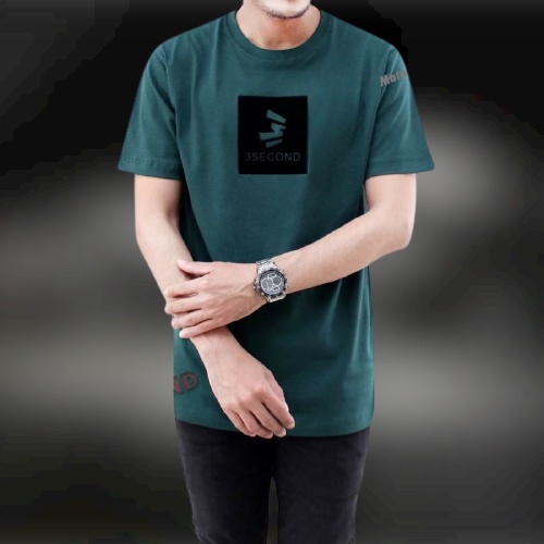 Kaos Pria Lengan Pendek Kaos Distro Baju Kaos Bombogie Original Size L dan XL-24