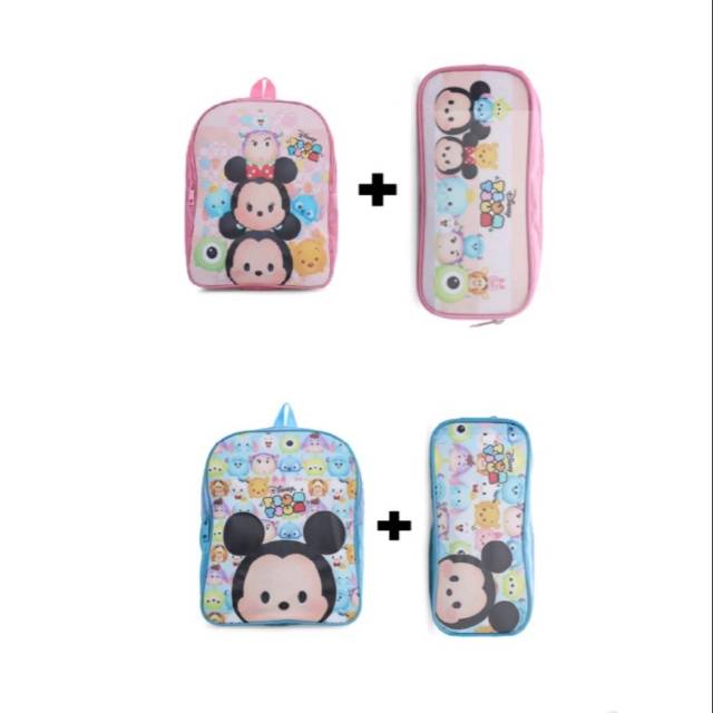 Tas Sekolah Anak DISNEY Tsum Tsum