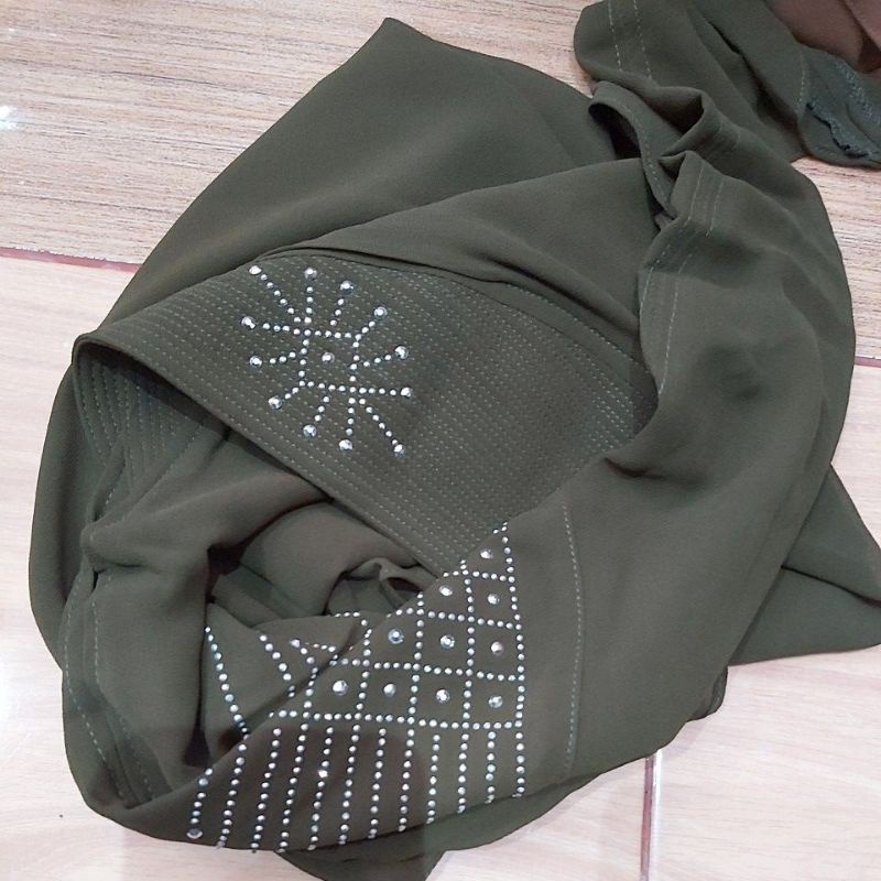 KHIMAR ANDINE ORI KARANGGO-DARK ARMY