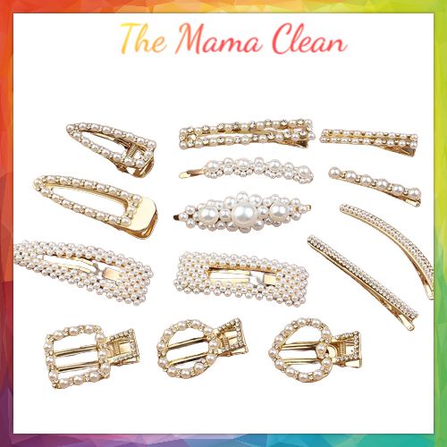 Jepitan rambut Korea Hairclip Mutiara Set jepitan mutiara Import Hair Korea Hair Accessories Pearl