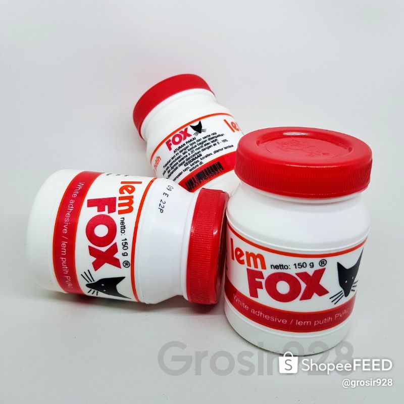 

Lem Fox / White Adhesive / Lem Putih PVac 150g