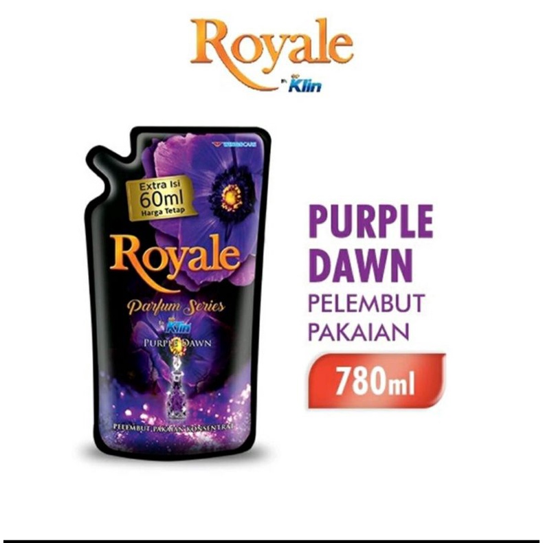 So klin pelembut dan pewangi Royale Parfum Series Purple Dawn 780 ml