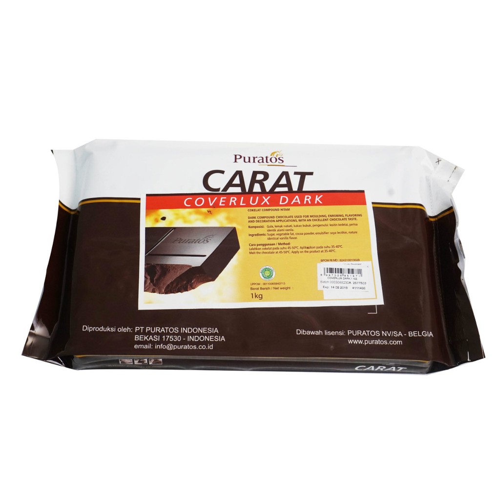 

puratos carat coverlux dark [1kg]