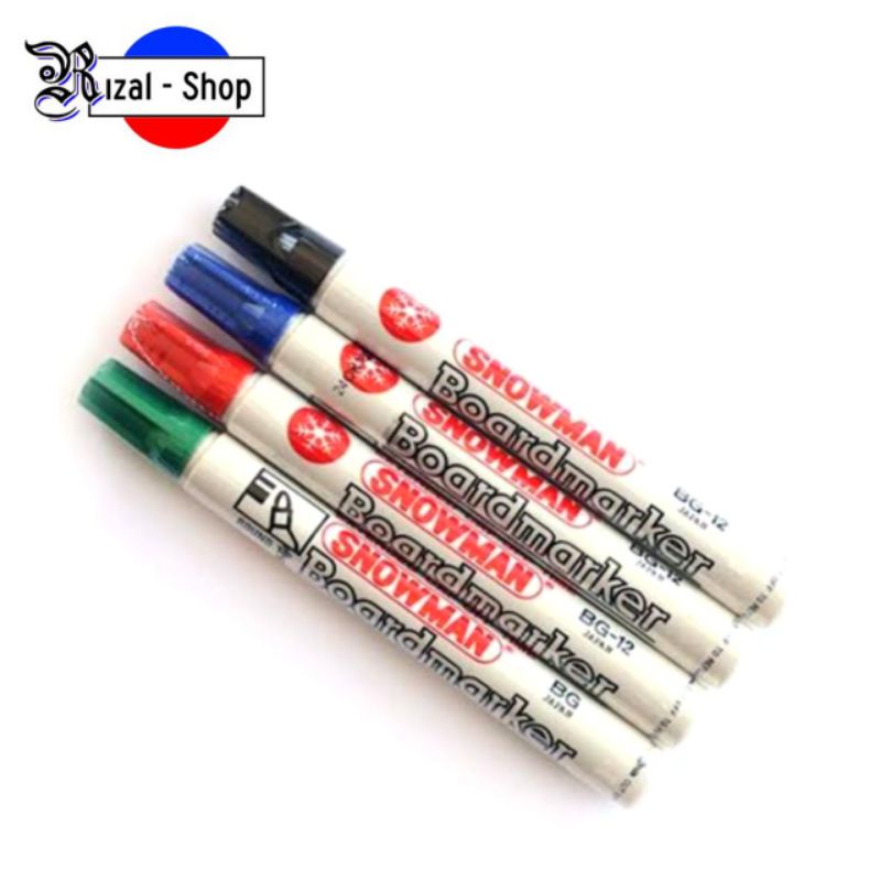 

Spidol Papan Tulis Boardmarker Snowman BG-12