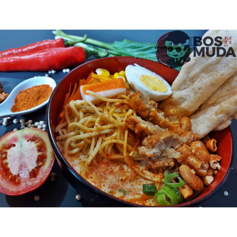 

Ramen Bos Muda Creamy Pedas NON MSG