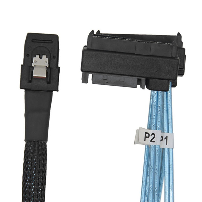 Btsg Kabel Power Splitter Hardisk 36P SFF 8087ke4 29P SFF-8482 Extension Cable Untuk Hard Disk Power