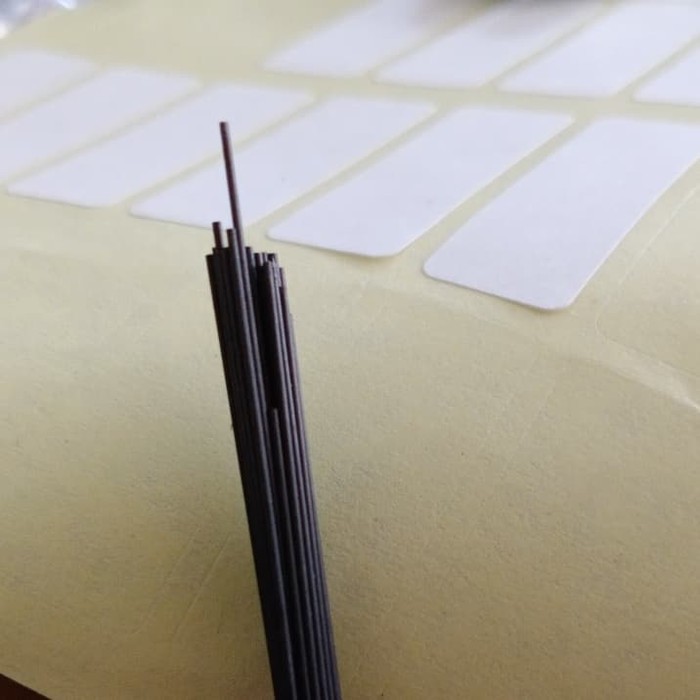 Carbon rod 0.5mm x 1meter carbon fiber solid spar pesawat