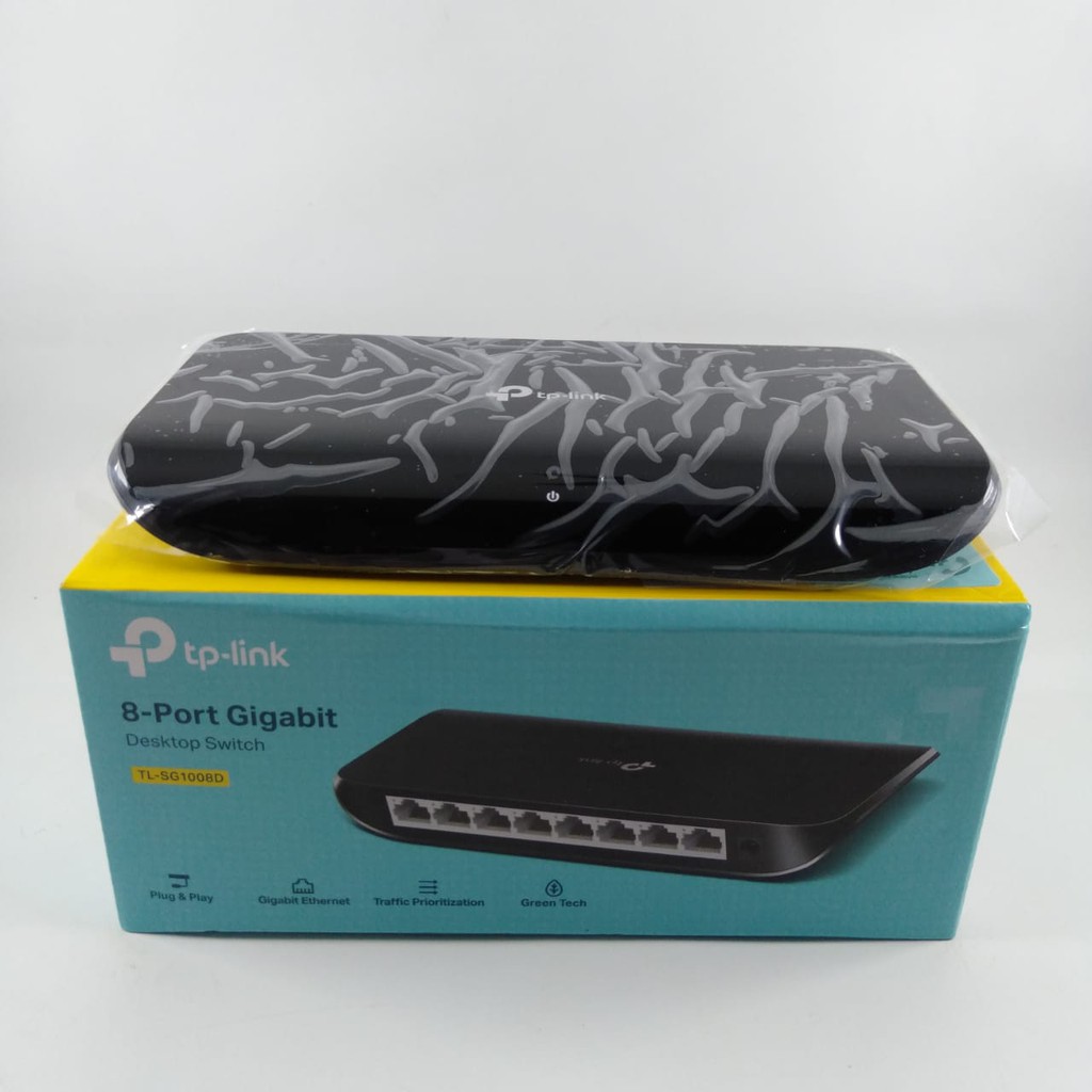 TP-LINK TL-SG1008D SWITCH HUB 8 PORT GIGABIT 10/100/1000Mbps