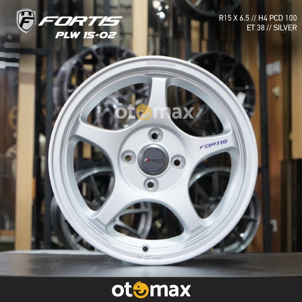 Velg Mobil Fortis PLW-02 Ring 15 Silver