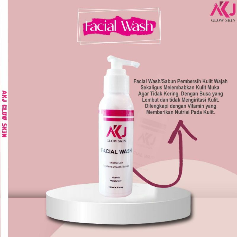 FACIAL WASH BY AKJ GLOW SKIN