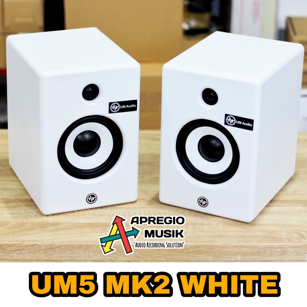 Speaker Monitor UM AUDIO UM5 UM5K MK2 Gen 2 White Edition