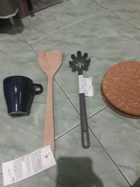 Spatula , Peralatan Masak Dari Kayu Beech 39 Cm, Peralatan Masak Ka513