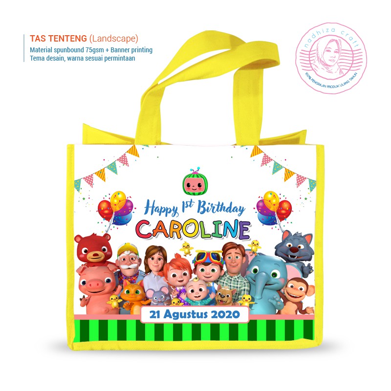 

TAS SOUVENIR ULANG TAHUN TENTENG KOTAK TANPA KANTONG
