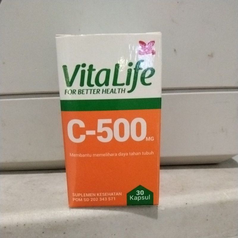 Vitalife vitamin C 500 mg isi 30