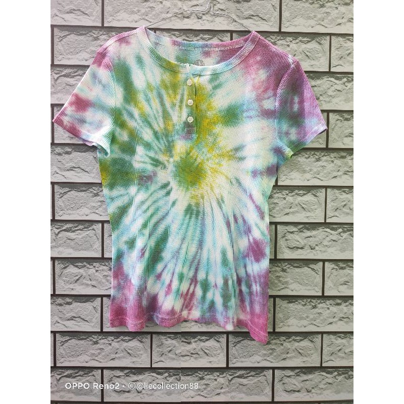 Kaos Branded S.oliver Tie Dye
