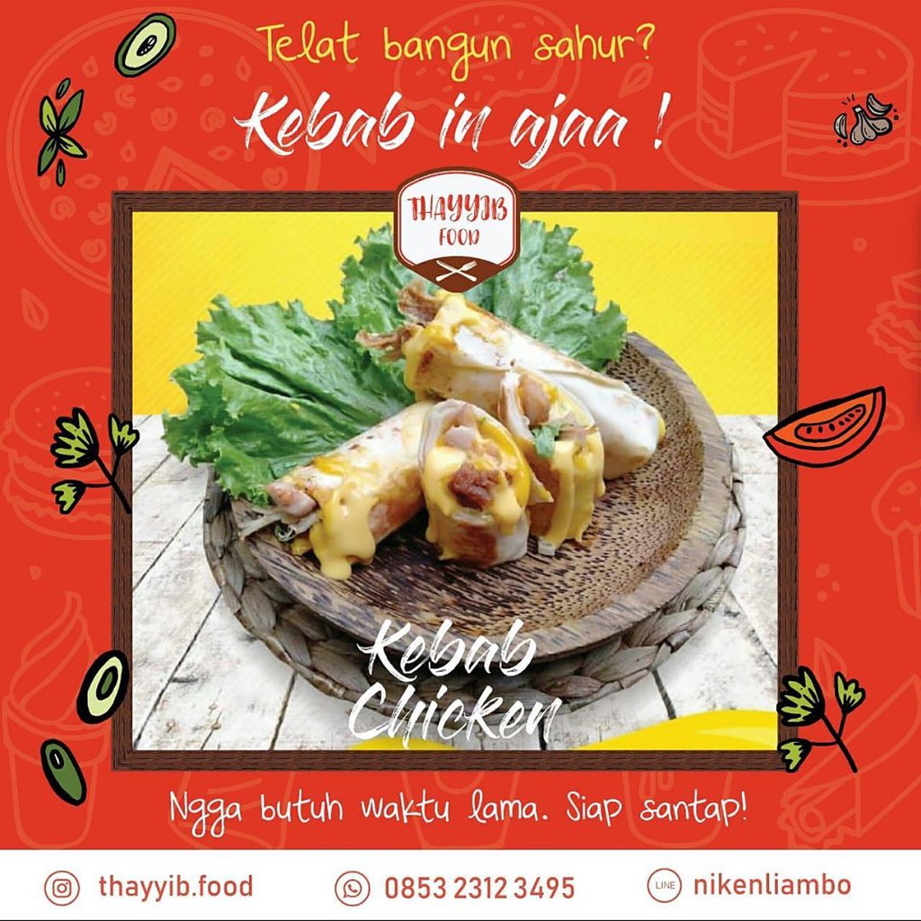 

KEBAB FROZEN CHICKEN THAYYIB HOMEMADE HALAL TANPA MSG DAN PENGAWET