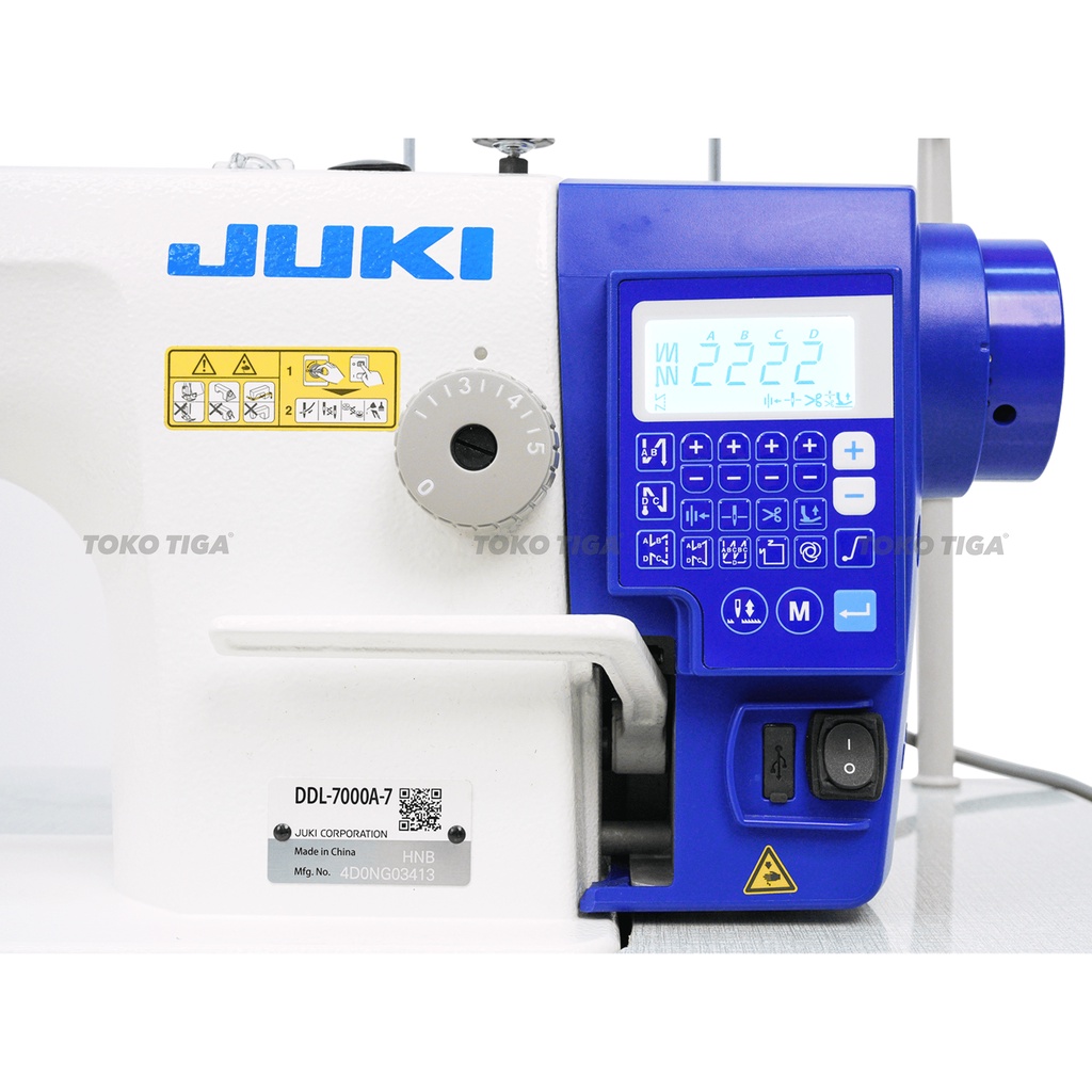 Mesin Jahit JUKI DDL7000A H / DDL7000AH7NBK Otomatis High Speed Servo