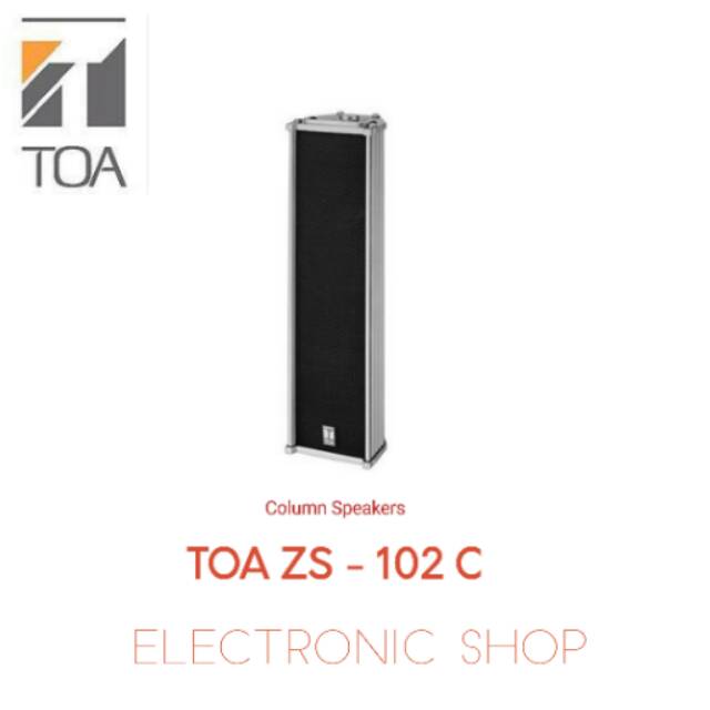 Column Speaker TOA ZS - 102C Original