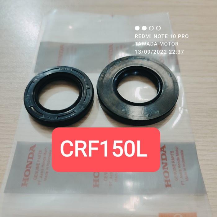 SIL SEAL RODA BELAKANG HONDA CRF 150 2biji 25.40.5 dan 25.47.6,5