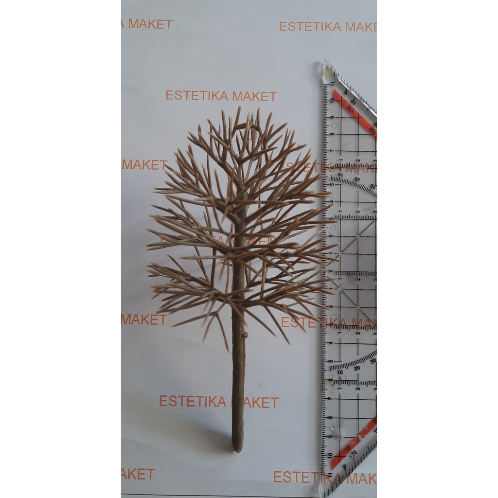 pohon maket/ miniatur tinggi 18 cm