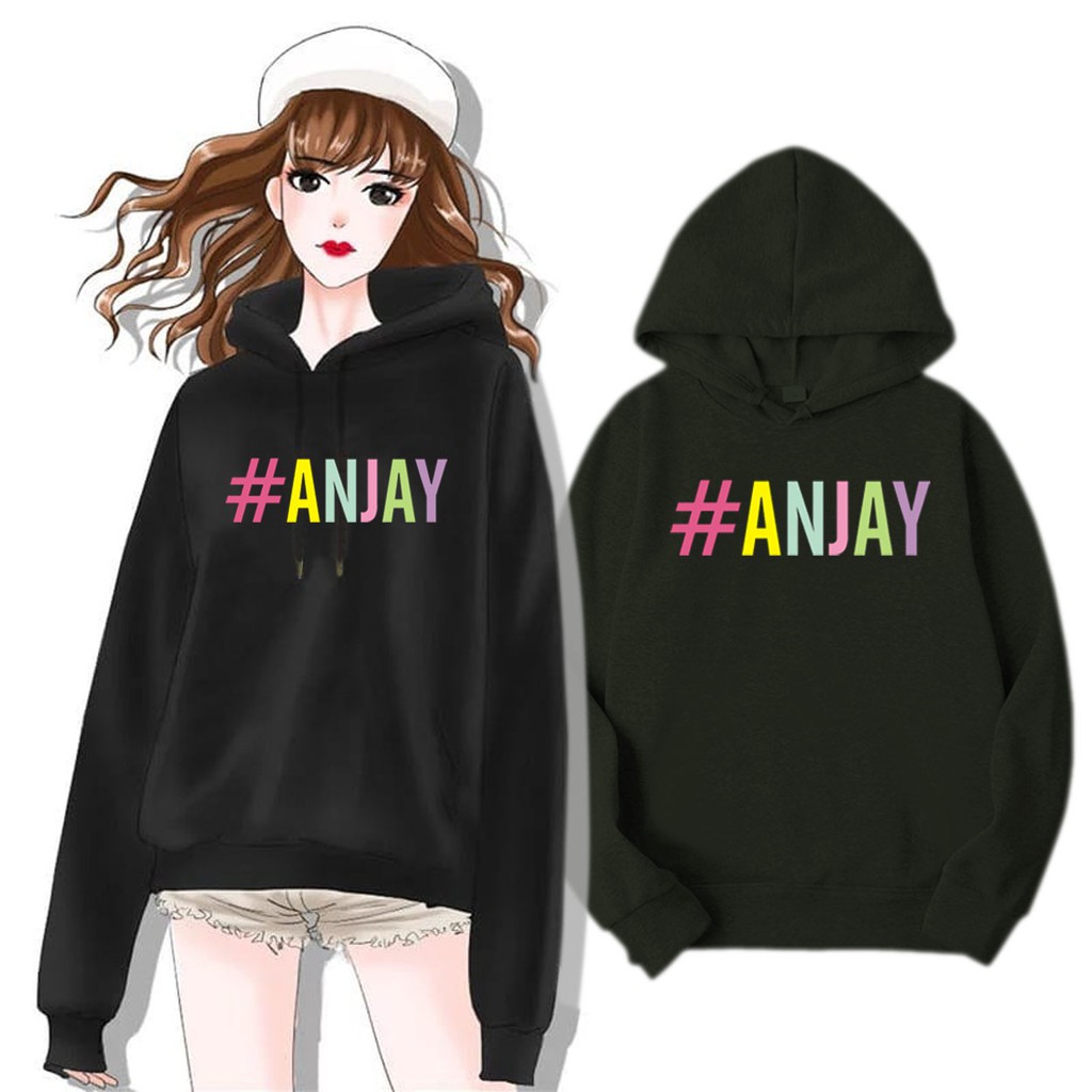 Bess - Sweater Hoodie Murah / Sweater Hoodie Wanita #ANJAY