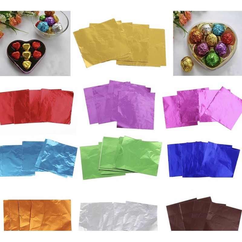 

Kertas Cokelat / Chocolate Foil “BELGIUM” 100% Original